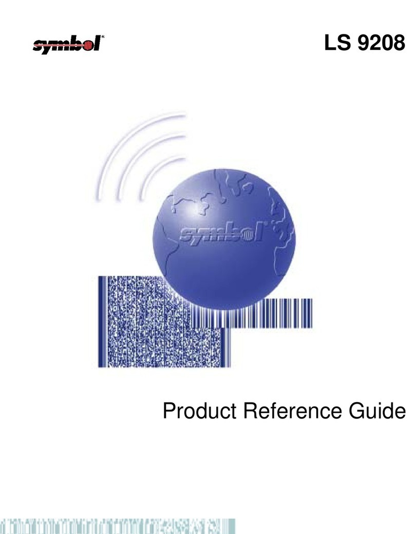 Symbol LS 9208 reference guide