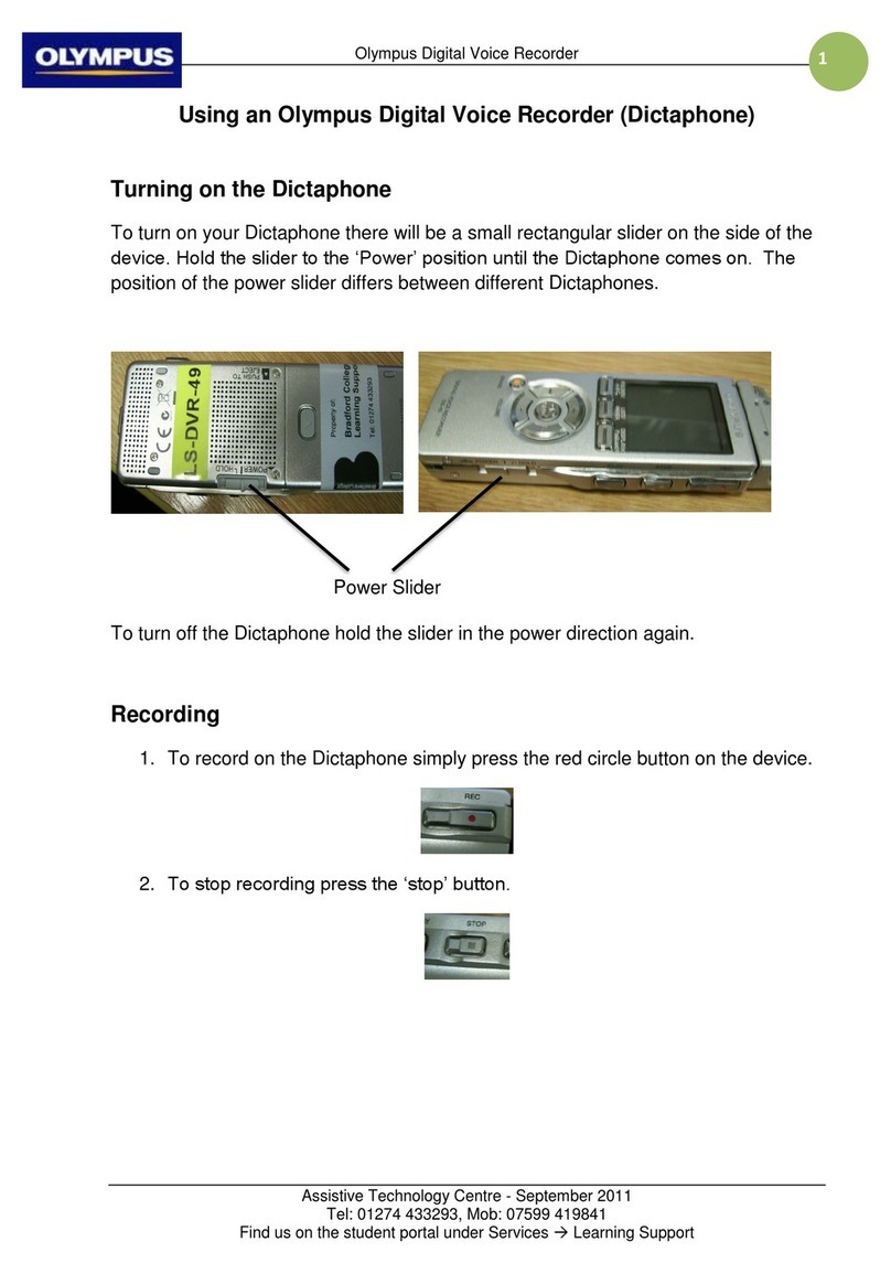 Olympus LS-DVR-49 Manual