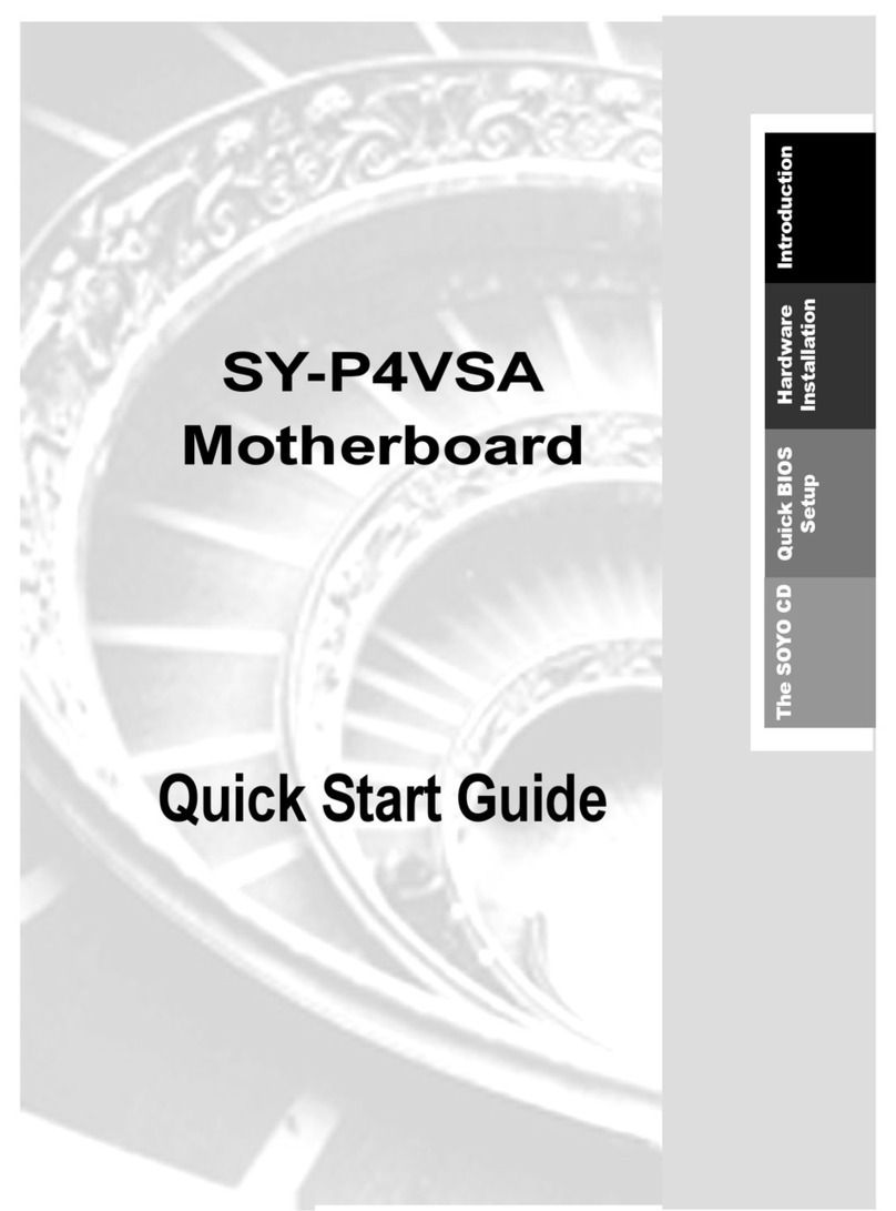 SOYO SY-P4VSA quick start guide