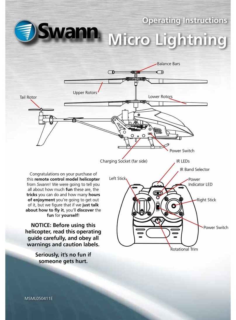 Swann Micro Lightning remote control model... User manual
