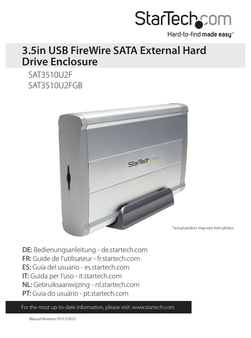 StarTech.com SAT3510U2F Installation instructions