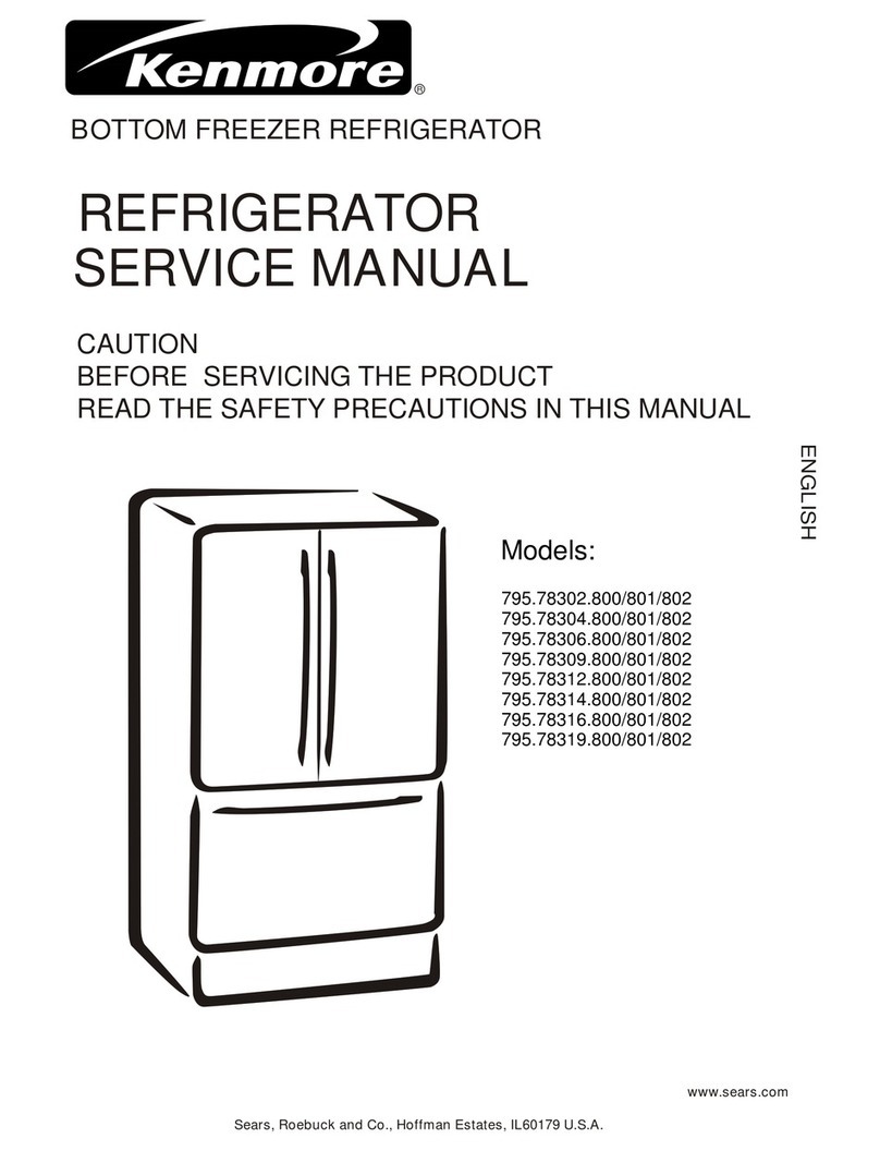 Kenmore 795.78302.800 Service manual