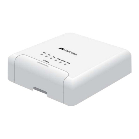 Allied Telesis AT-TQ3600 User manual