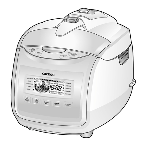 Cuckoo CRP-L10 Fuzzy Series Technical manual