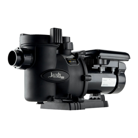 Jandy VS FloPro Series Installation and operation manual