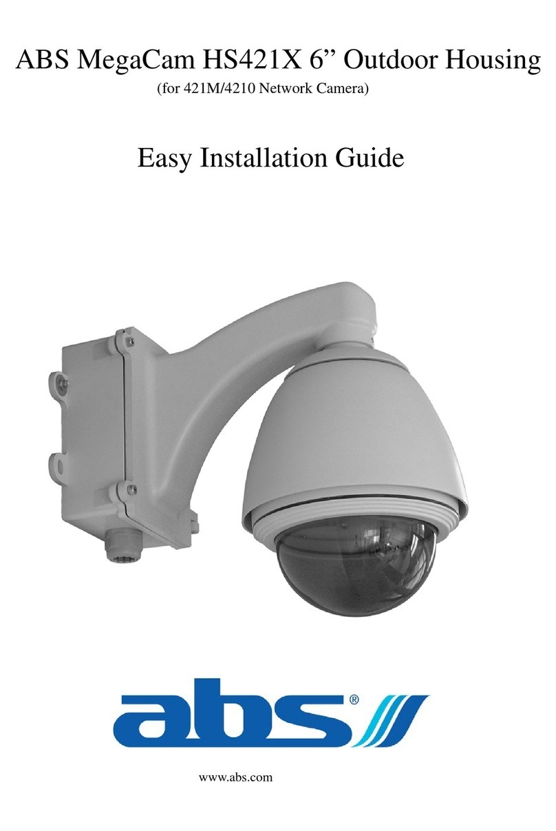 ABS MegaCam HS421X Easy installation guide
