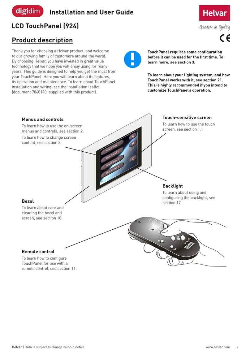 Digidim Hevlar 924 Installation and user guide