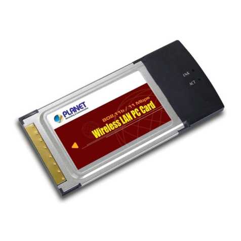 Planet WL-3553 User manual
