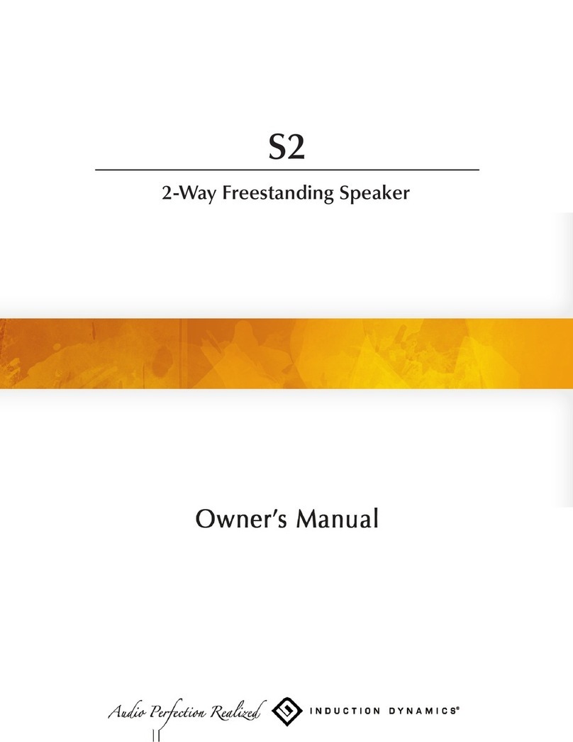 Induction Dynamics S2 owner's manual