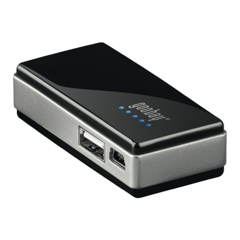 Goobay PowerBank 1000mAh LIPOL (XS-size) User manual