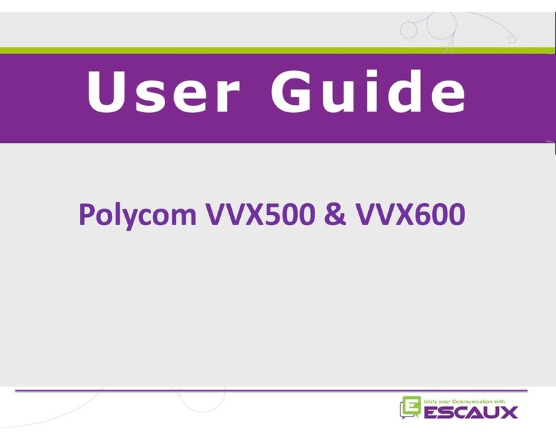 Polycom Integra VVX 500 User manual