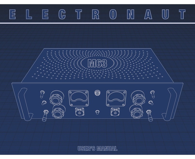 Electronaut M63 user manual