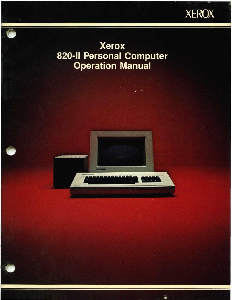 Xerox 820-II Operation manual