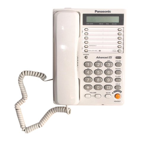 Panasonic KX-T2375MXW User manual