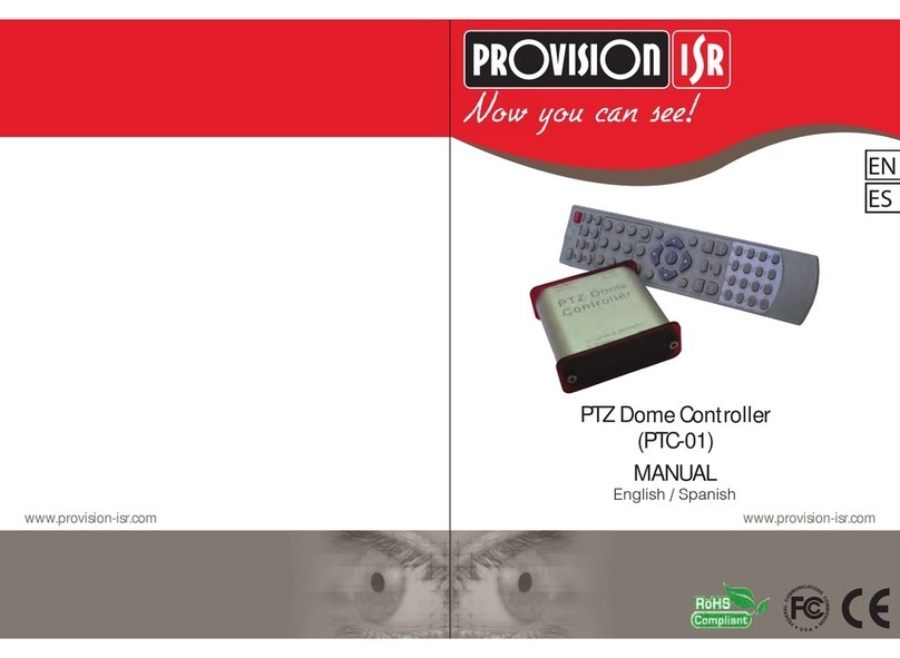 Provision ISR PTG-01 manual