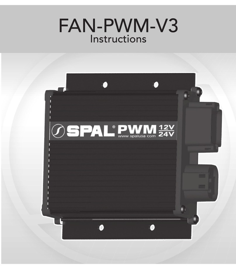 SPAL FAN-PWM-V3 User manual