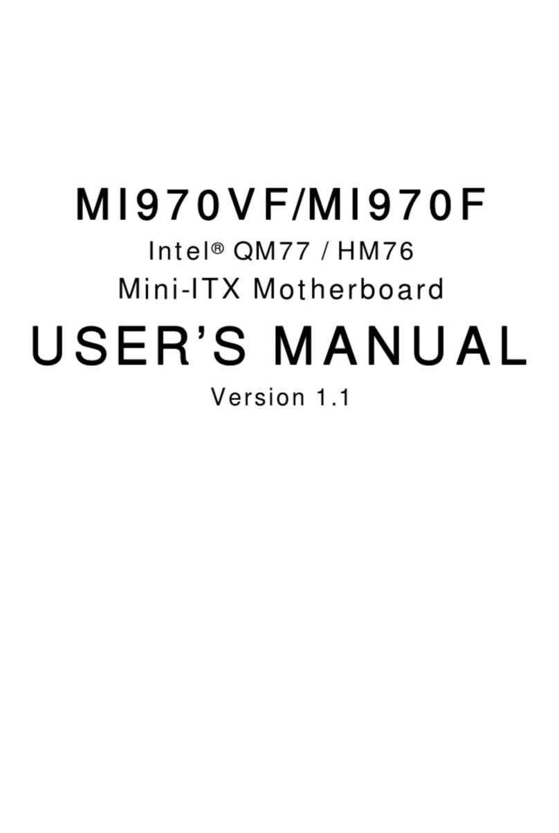 IBASE Technology MI970VF user manual