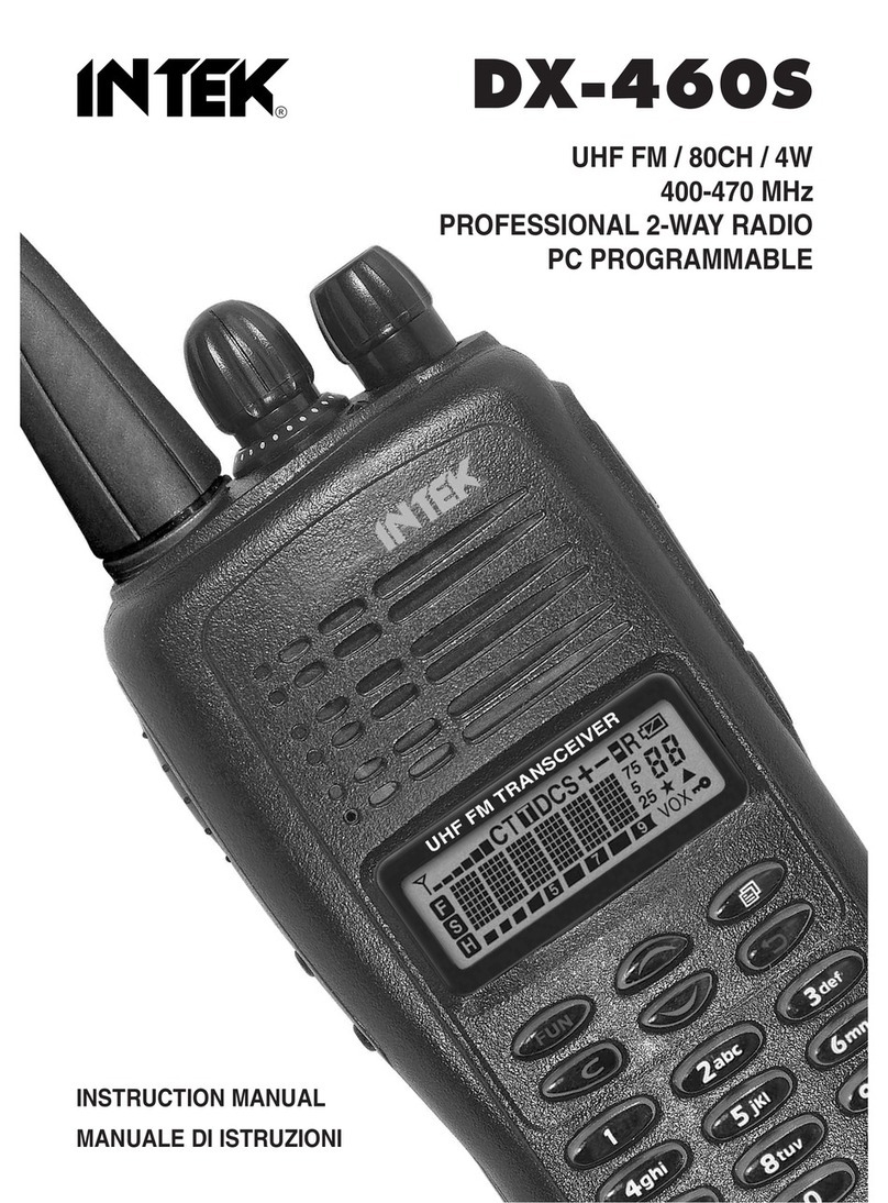 Intek DX-460S User manual