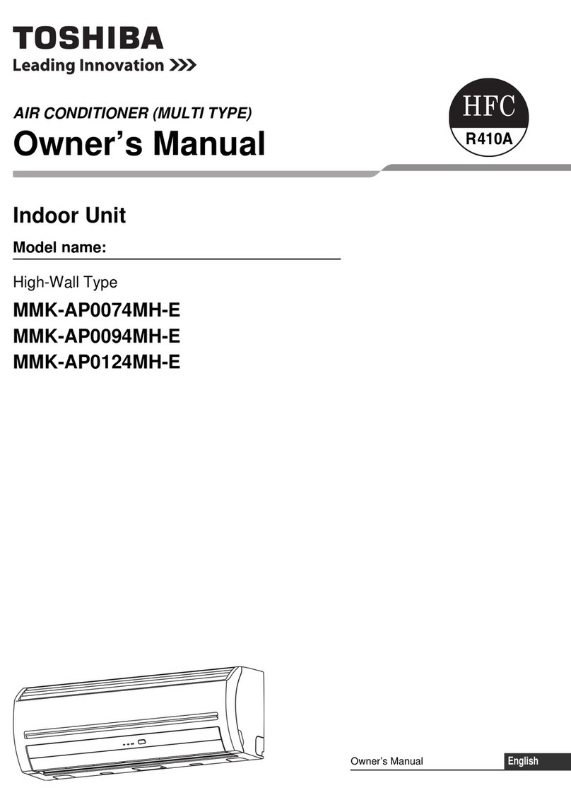 Toshiba MMk-AP0094MH-E User manual