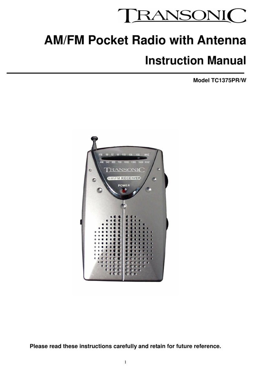 Transonic TC1375PR User manual
