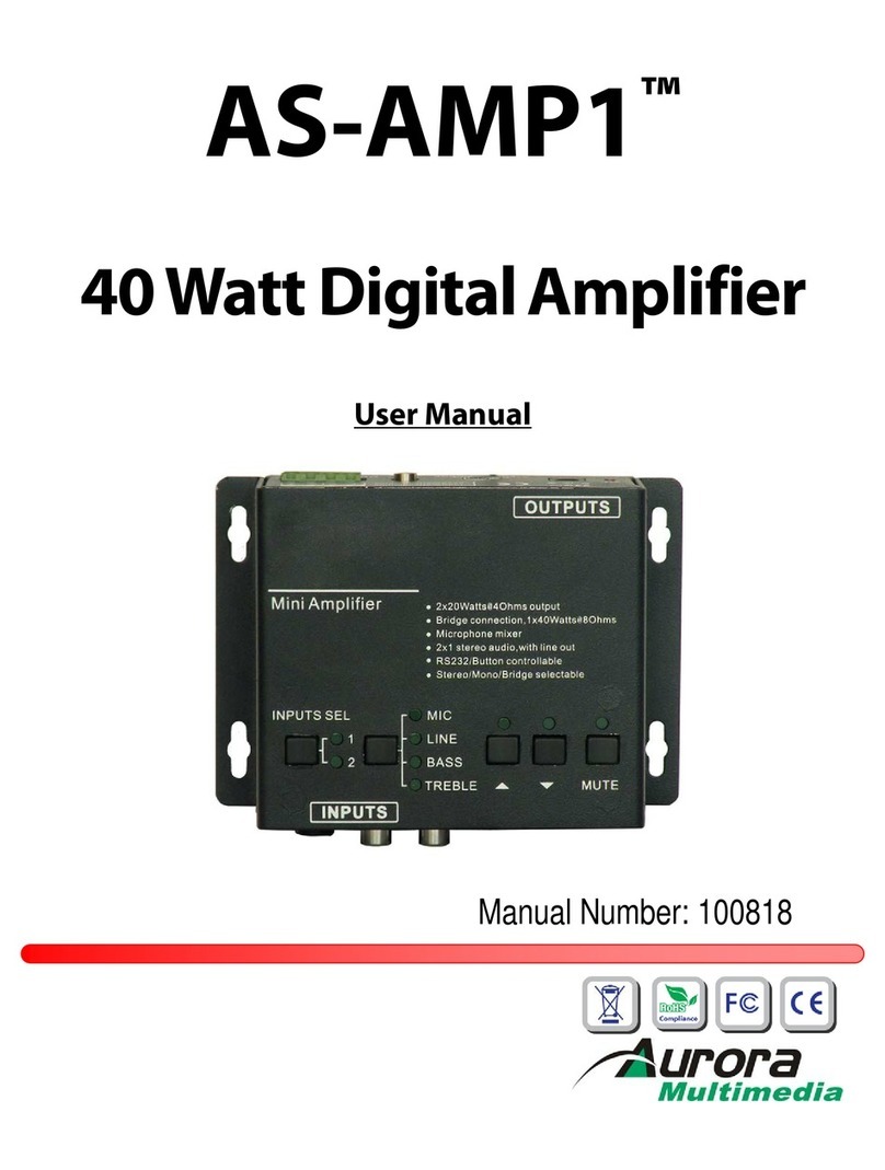 Aurora Multimedia AS-AMP1 user manual