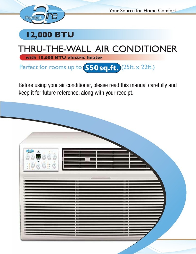 Perfect Aire 12.000 BTU User manual