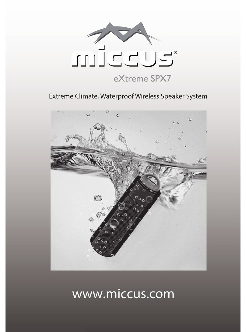 Miccus eXtreme SPX7 User manual