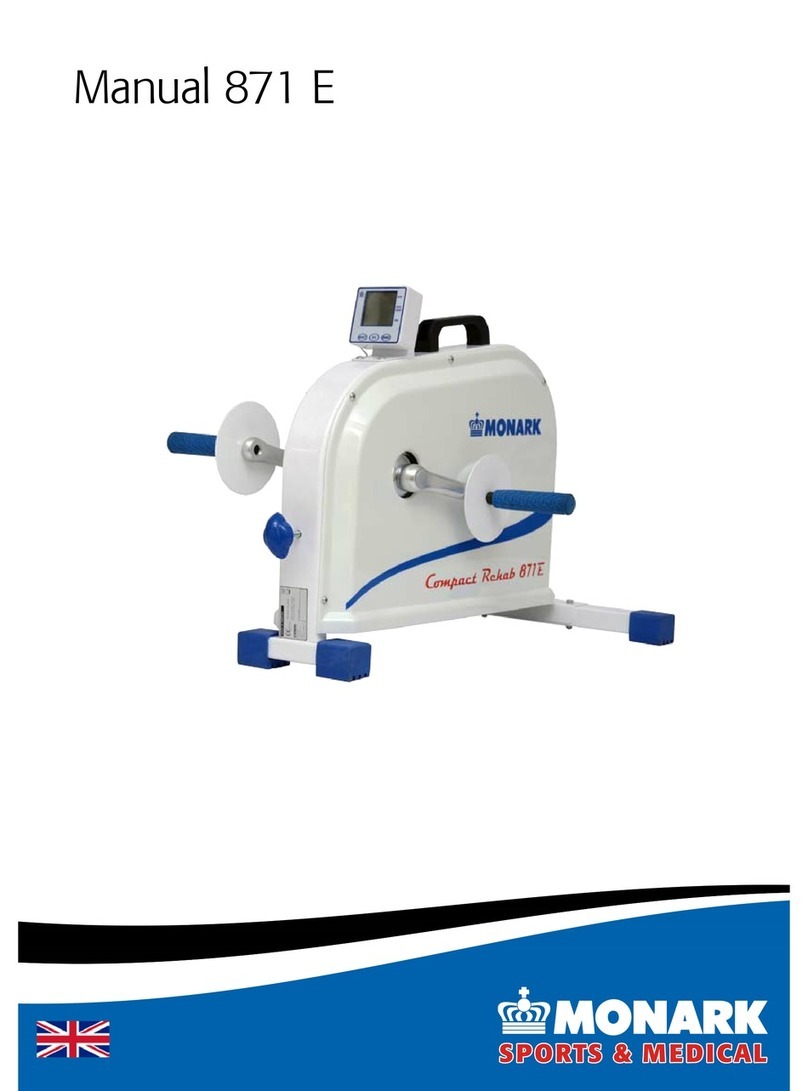 Monark Compact Rehab 871 E manual