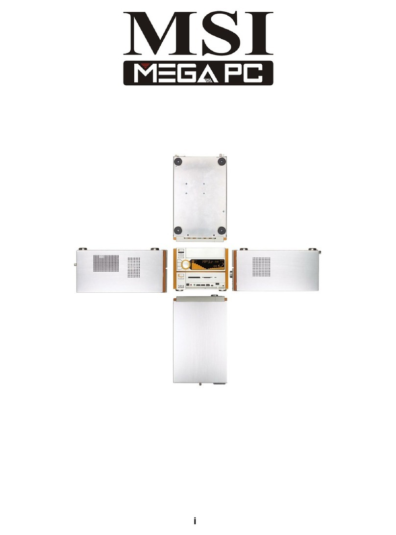 MSI MEGA651 PC User manual