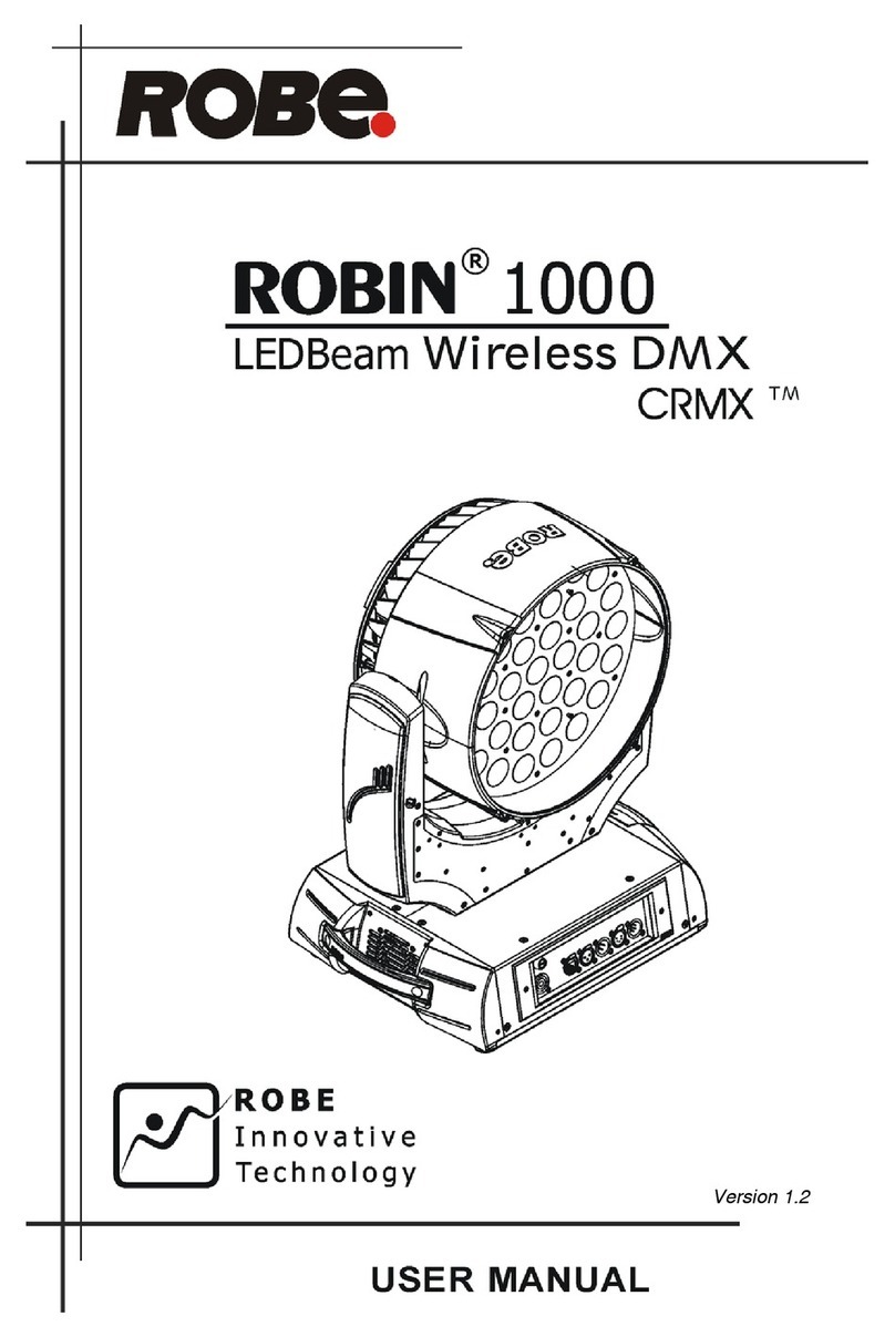 Robe Robin 1000 LEDBeam user manual