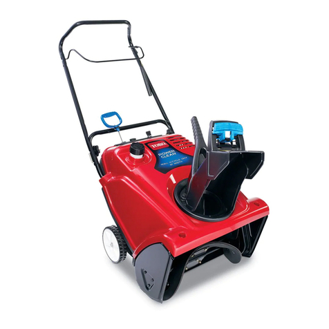 Toro Power Clear 621 ZR Operator's manual