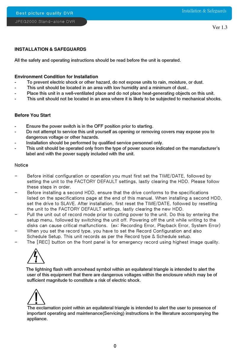 NeoTech JPEG2000 Installation & safety guide