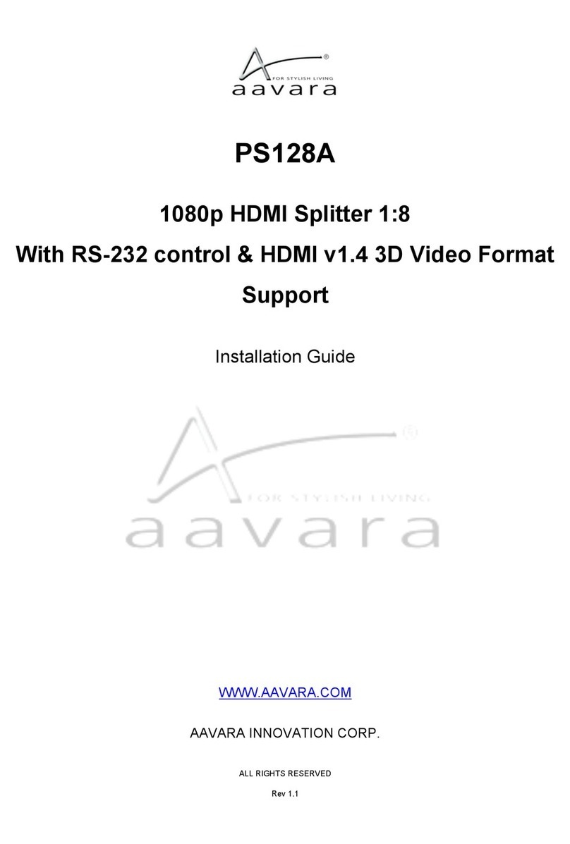 AAVARA PS128A installation guide