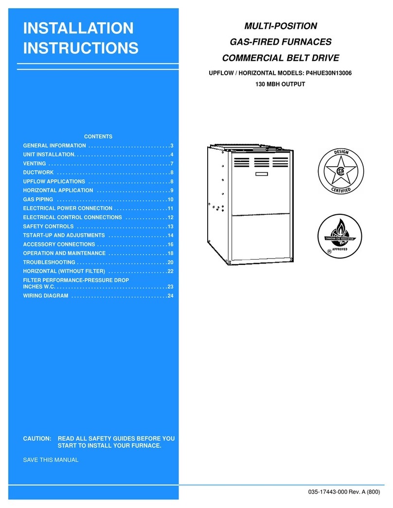 Johnson P4HUE30N13006 installation instructions