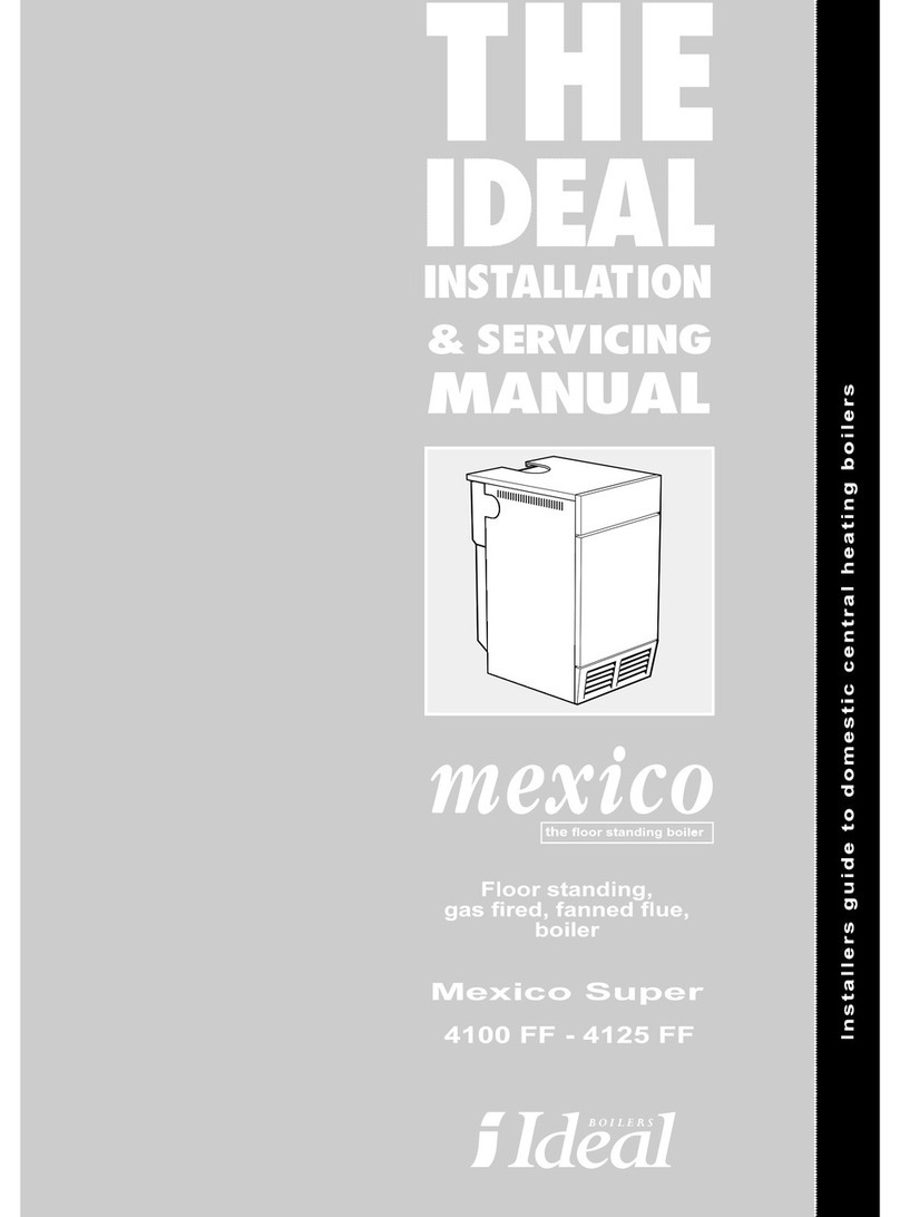 Ideal Boilers Mexico Super 4100 FF - 4125 FF Manual