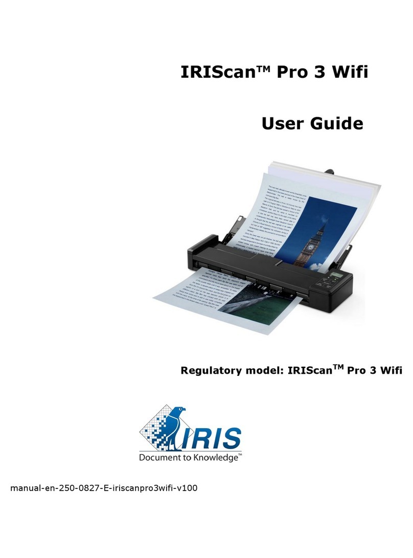 IRIS IRIScan Pro 3 Wifi User manual
