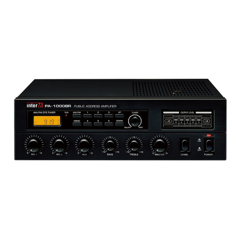 Inter-m PA-1000B Operation manual