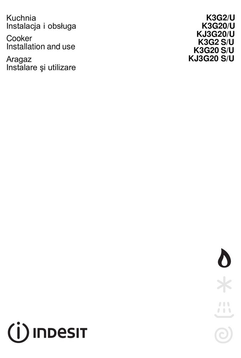Indesit K3G2/U Quick start guide