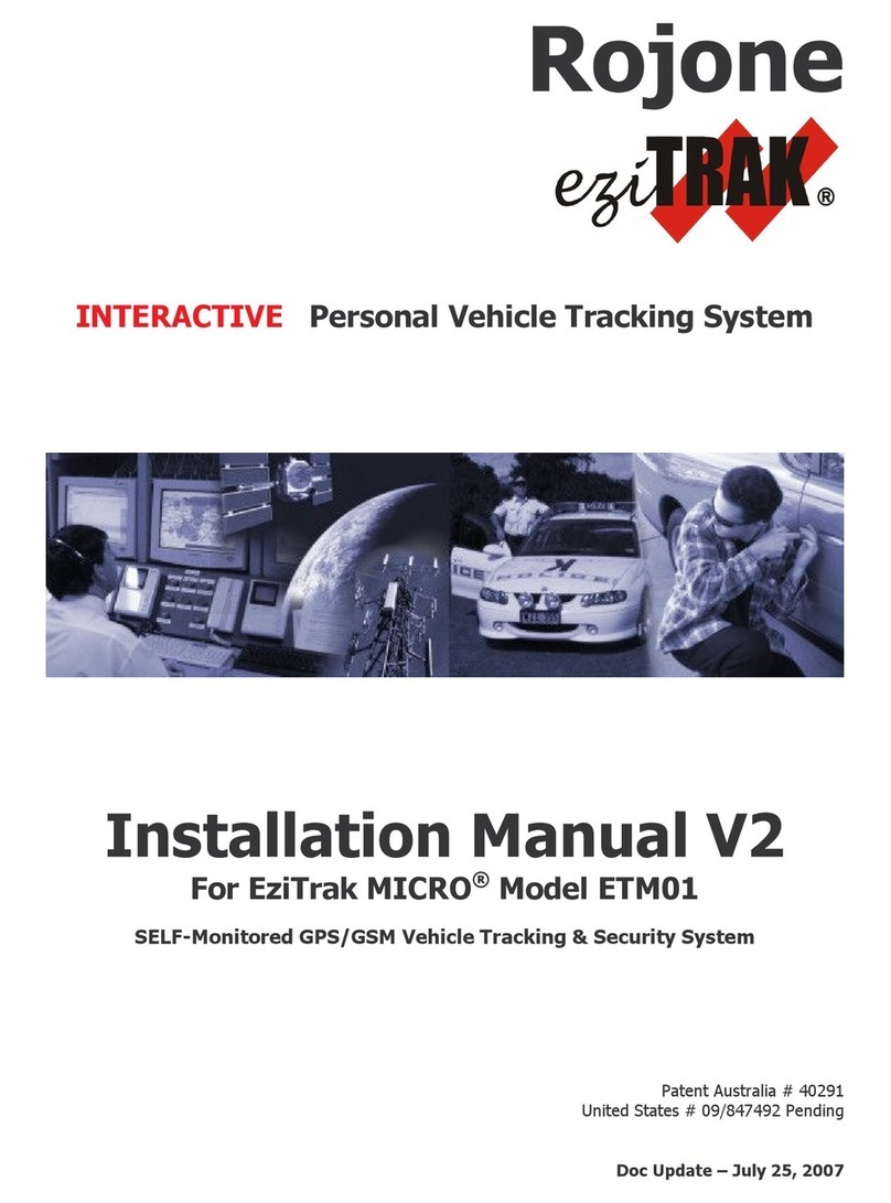Rojone EziTrak Micro ETM01 installation manual