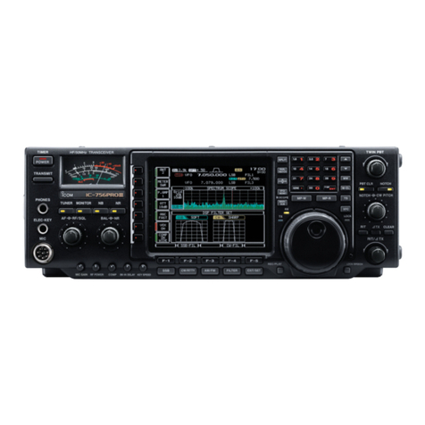 Icom IC-756PRO III User manual
