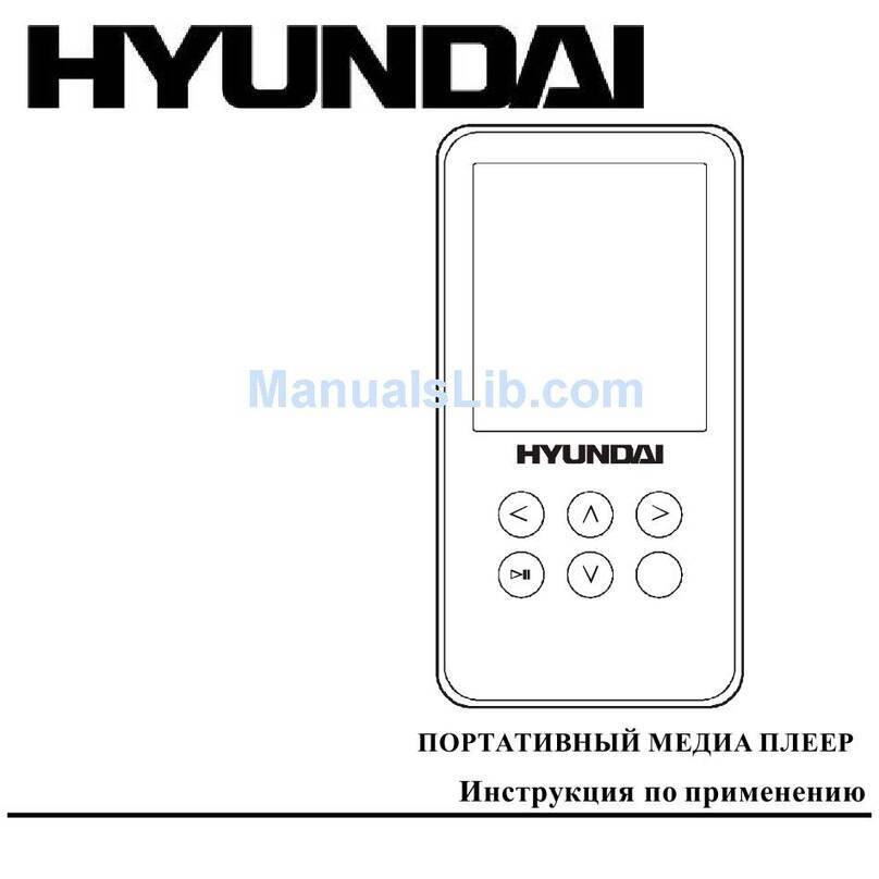 Hyundai H-F1010 instruction manual