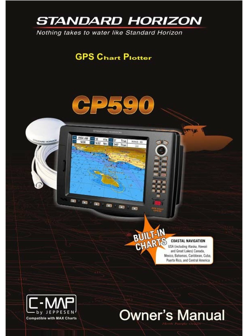 Standart Horizont CP590 owner's manual