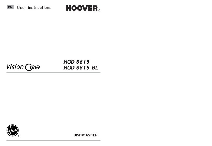 Hoover HOD 6615 BL User instruction