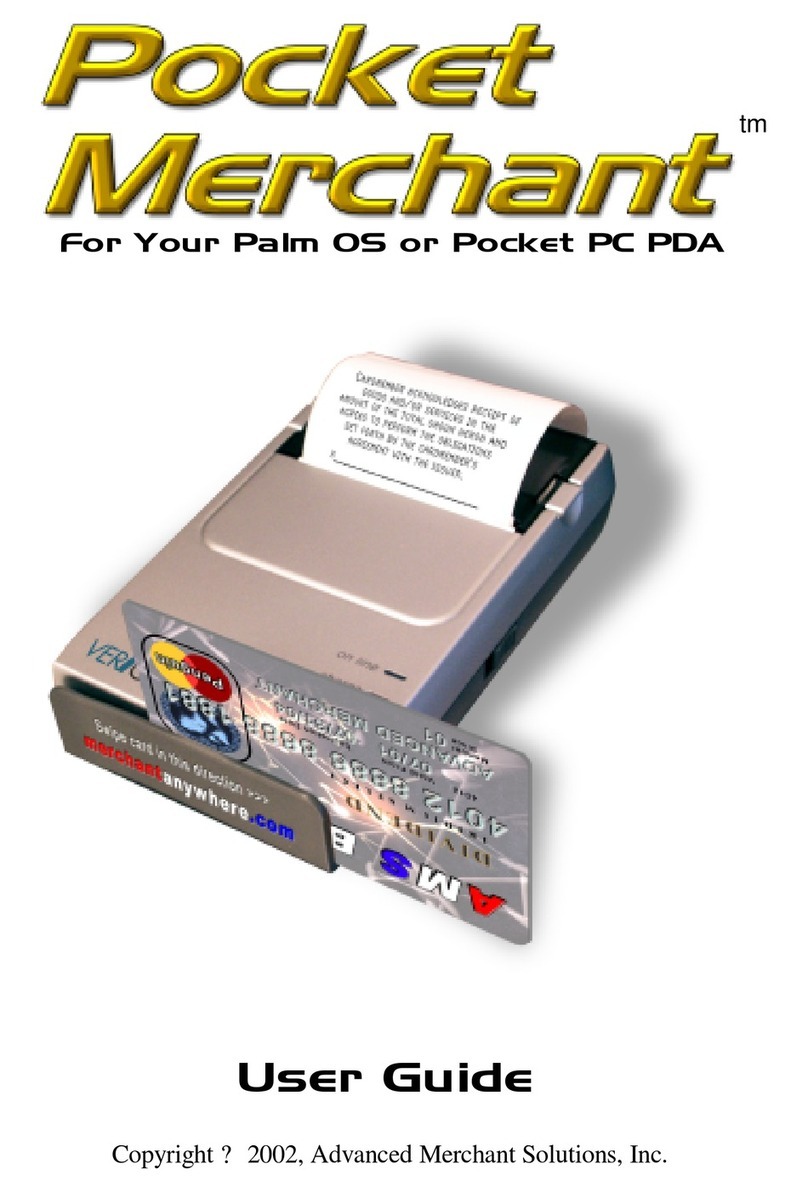 Advanced Merchant Pocket Merchant user guide
