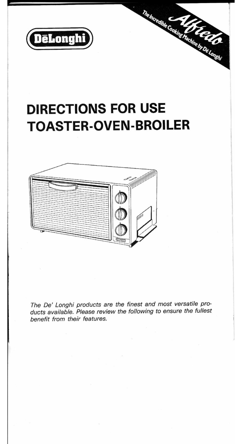 DèLonghi TYPXUS22T Alfredo Directions for use