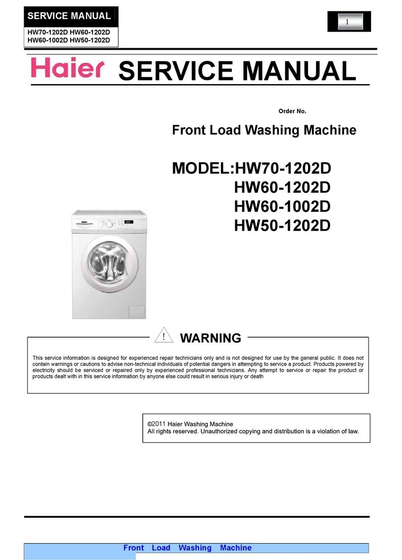 Haier HW70-1202D User manual