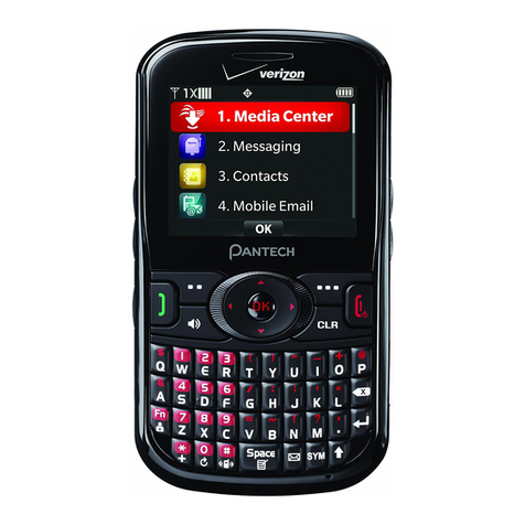 Pantech Caper User manual