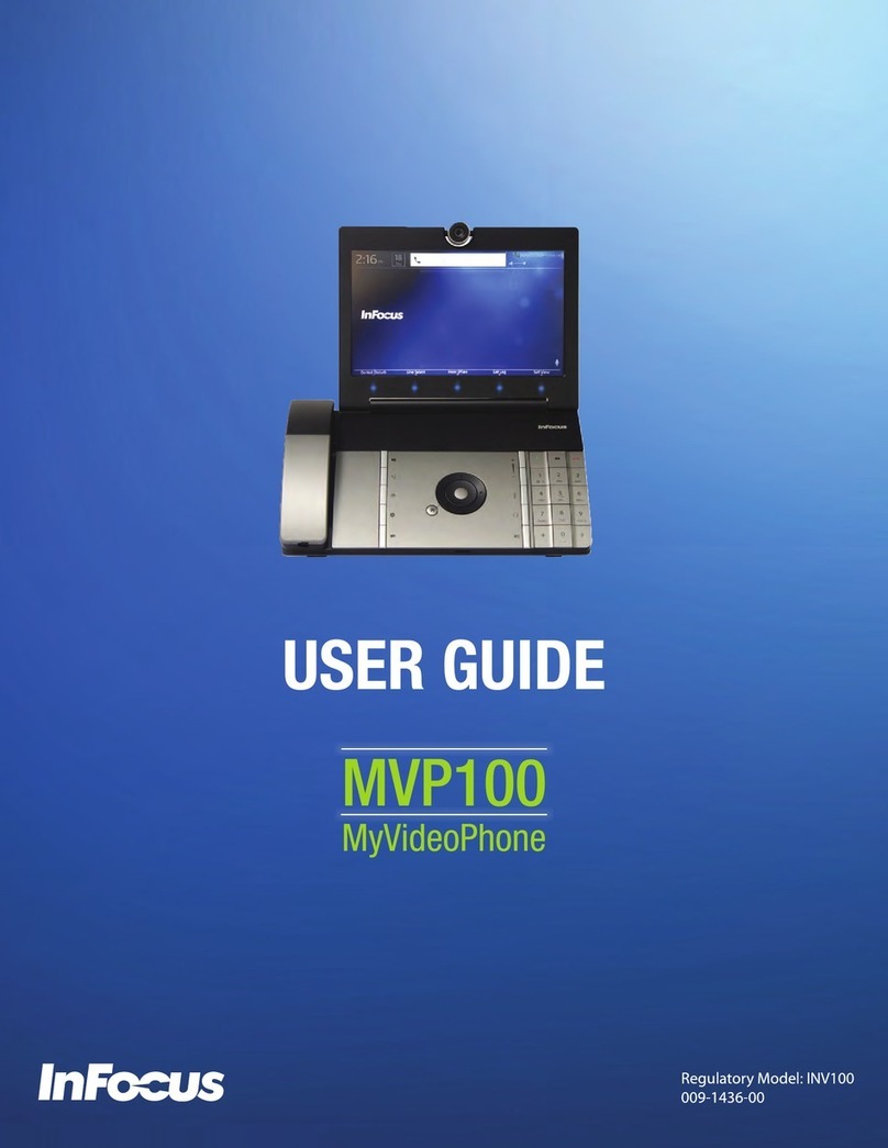 InFocus MyVideoPhone MVP100 manual