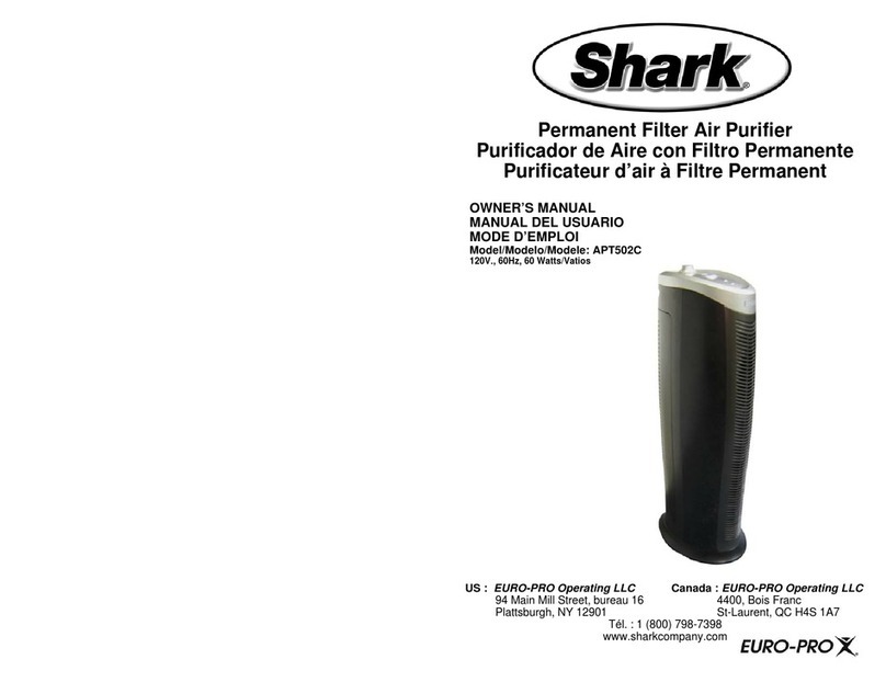 Shark APT502C owner's manual