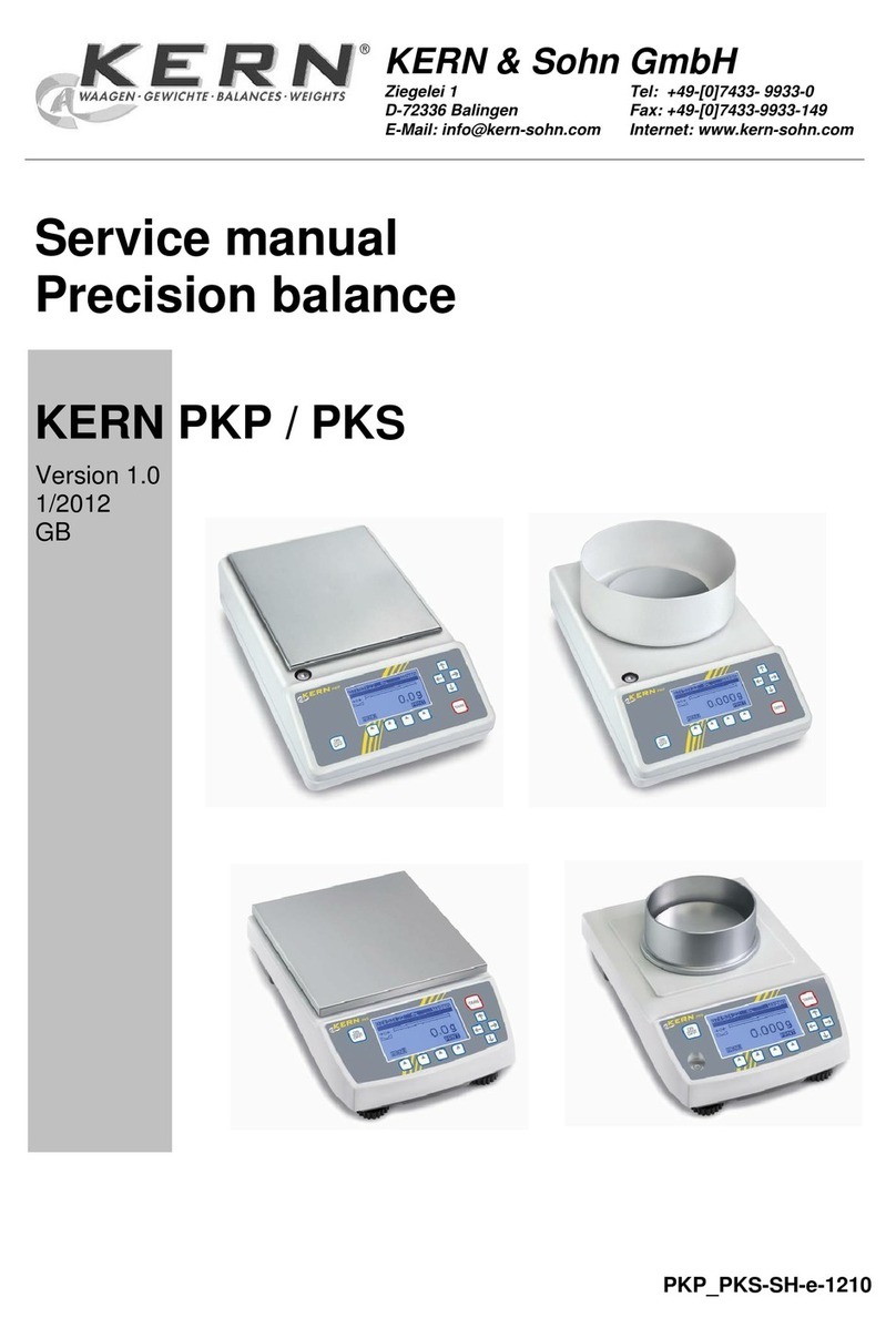 KERN PKP User manual